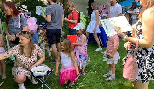 Samenbomben helfen - FUN Stand bei Natur zum Anfassen 2025