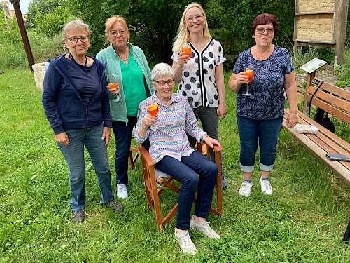 Barbara, Conny, Sylke, Lydia und Liisa (v.)