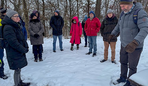 Bernd in voller Aktion