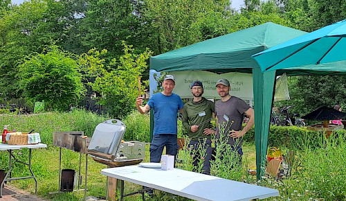 Die Drei vom Grill